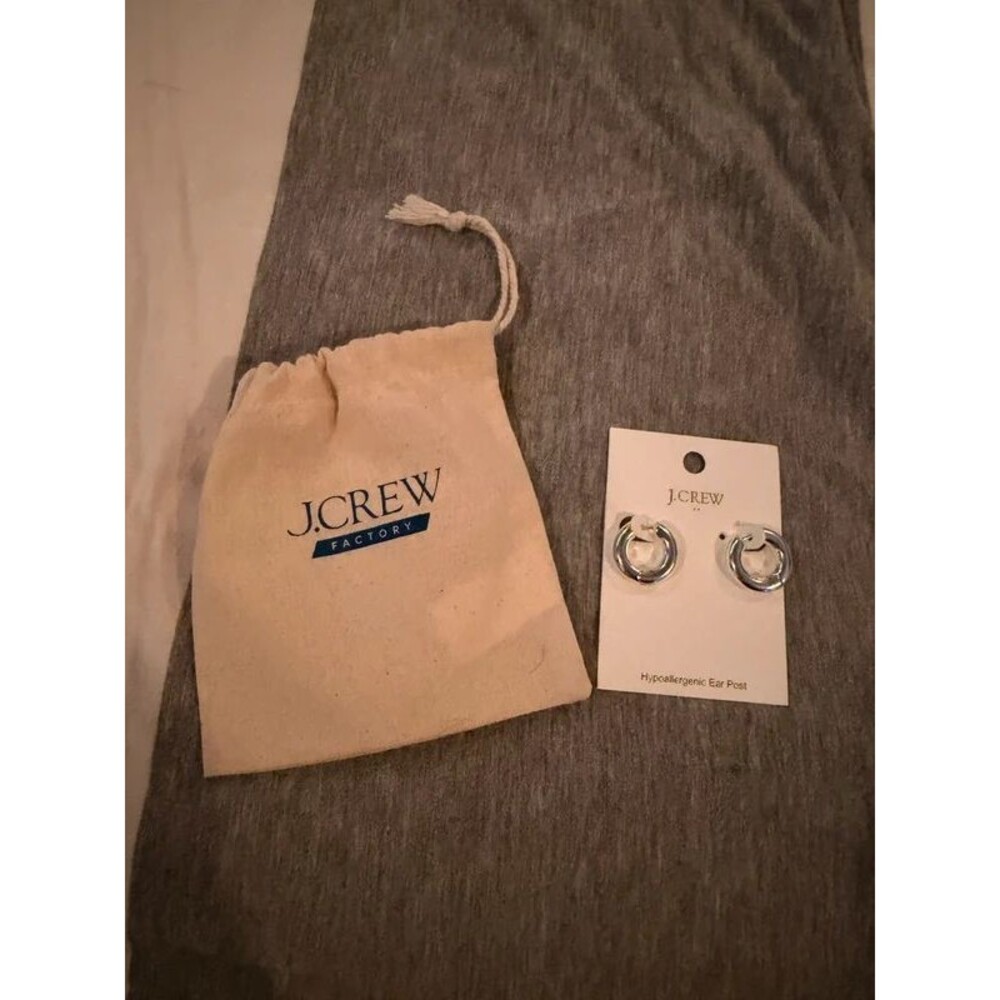 J Crew Hoop earrings